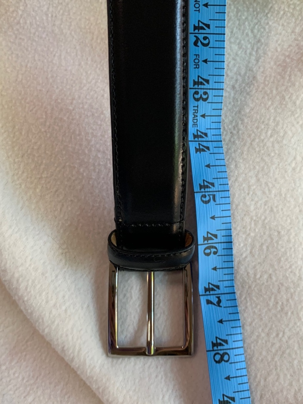 Cole Haan Black Leather Belt - Picture 5 of 9